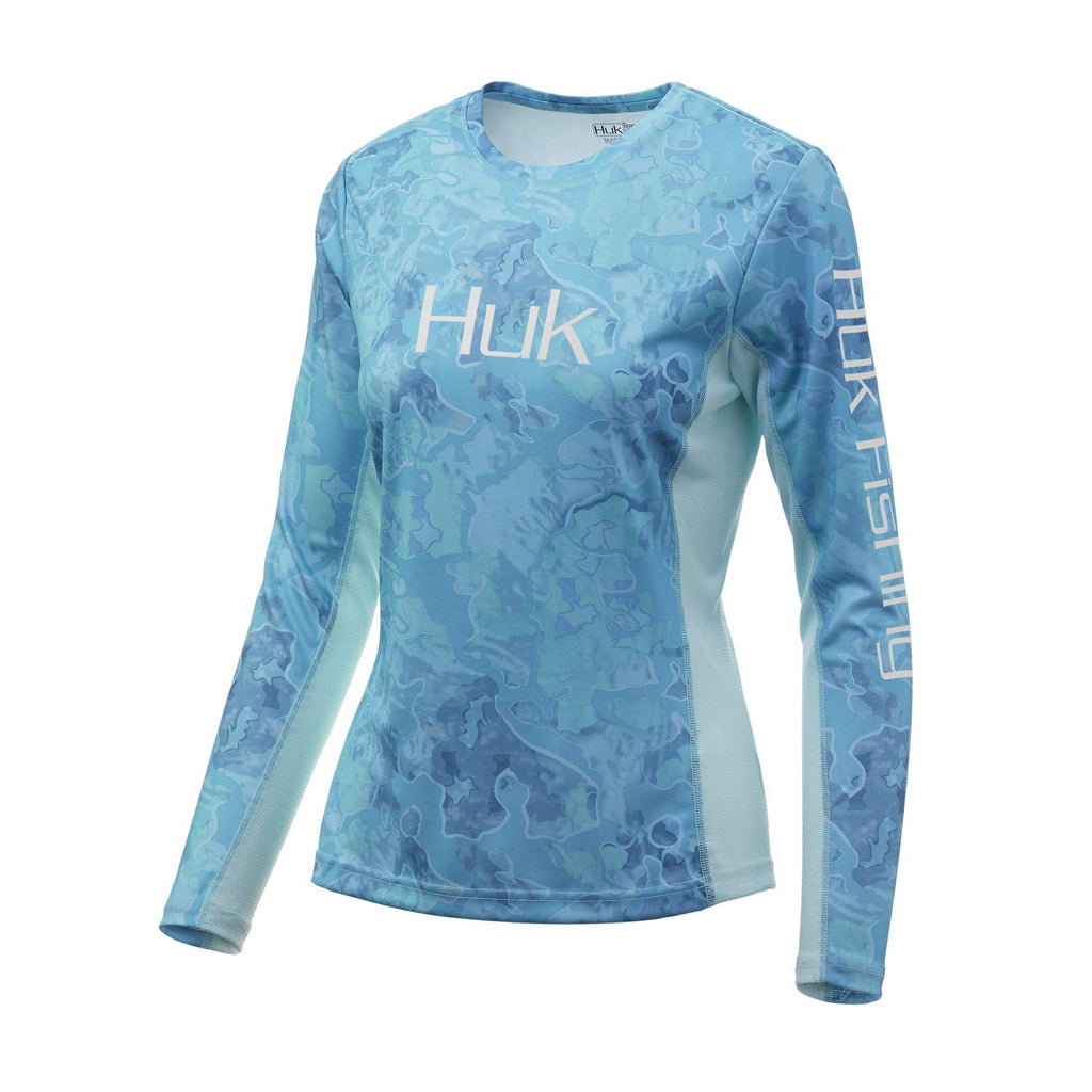 Huk Ladies Icon X Camo Boca Grande X-Large Long Sleeve Shirt — Sports by  Sager