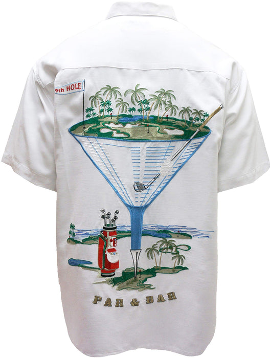 Bamboo Cay Mens Par And Bar Rayon Shirt