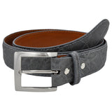 Tag Safari Elephant Skin Belt Genuine Leather Belt, Brass Buckle Fully Adjustable