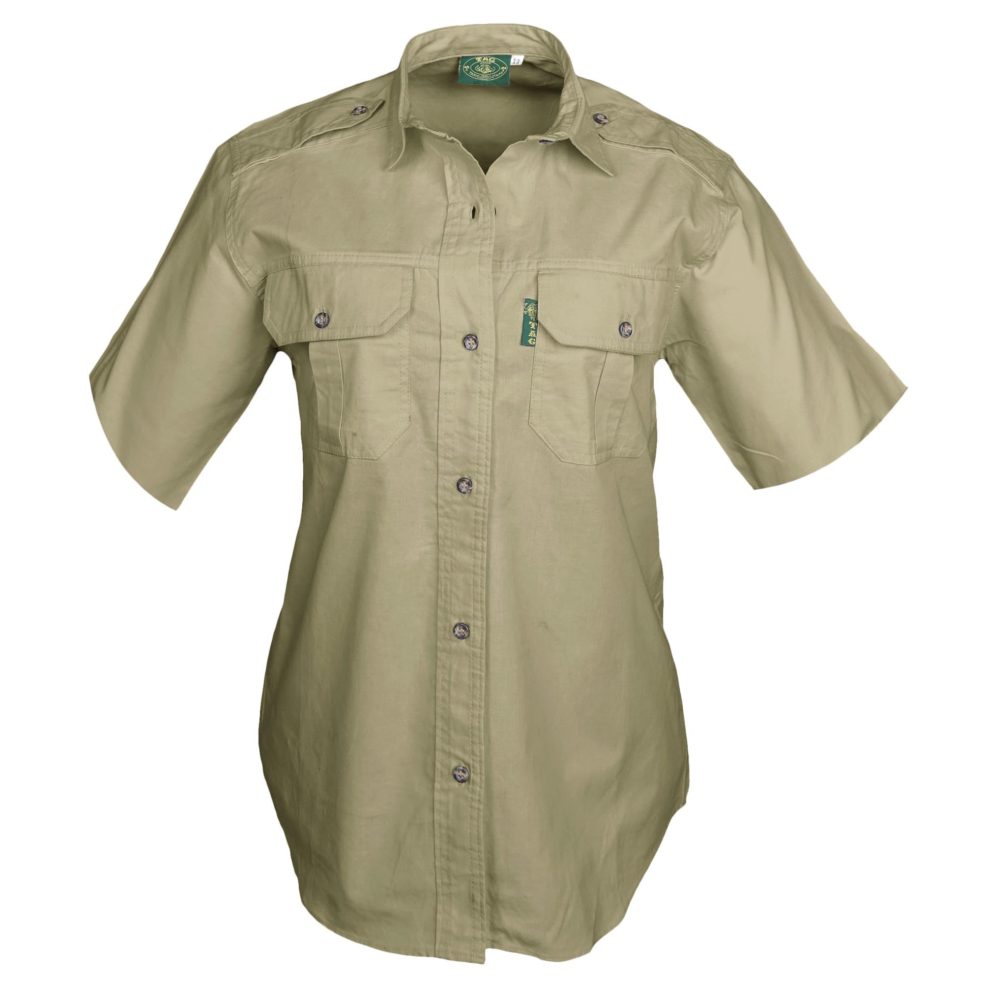 Tag Safari Women's Short Sleeve Trail Shirt