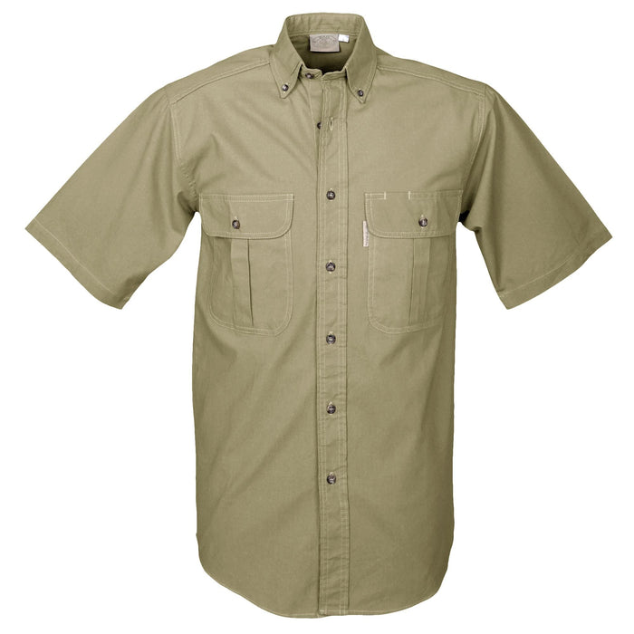 TAG Safari Men's Safari Short Sleeve Shirt w Chest Pockets