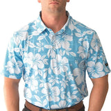 Yatta Golf Mens Standout Performance Short Sleeve Golf Polo Shirt