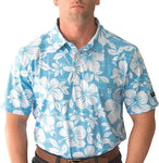 Yatta Golf Mens Standout Performance Short Sleeve Golf Polo Shirt