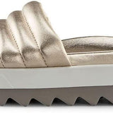 Cougar Women's Prato Water Repellent Leather Slide Sandal