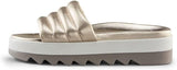Cougar Women's Prato Water Repellent Leather Slide Sandal