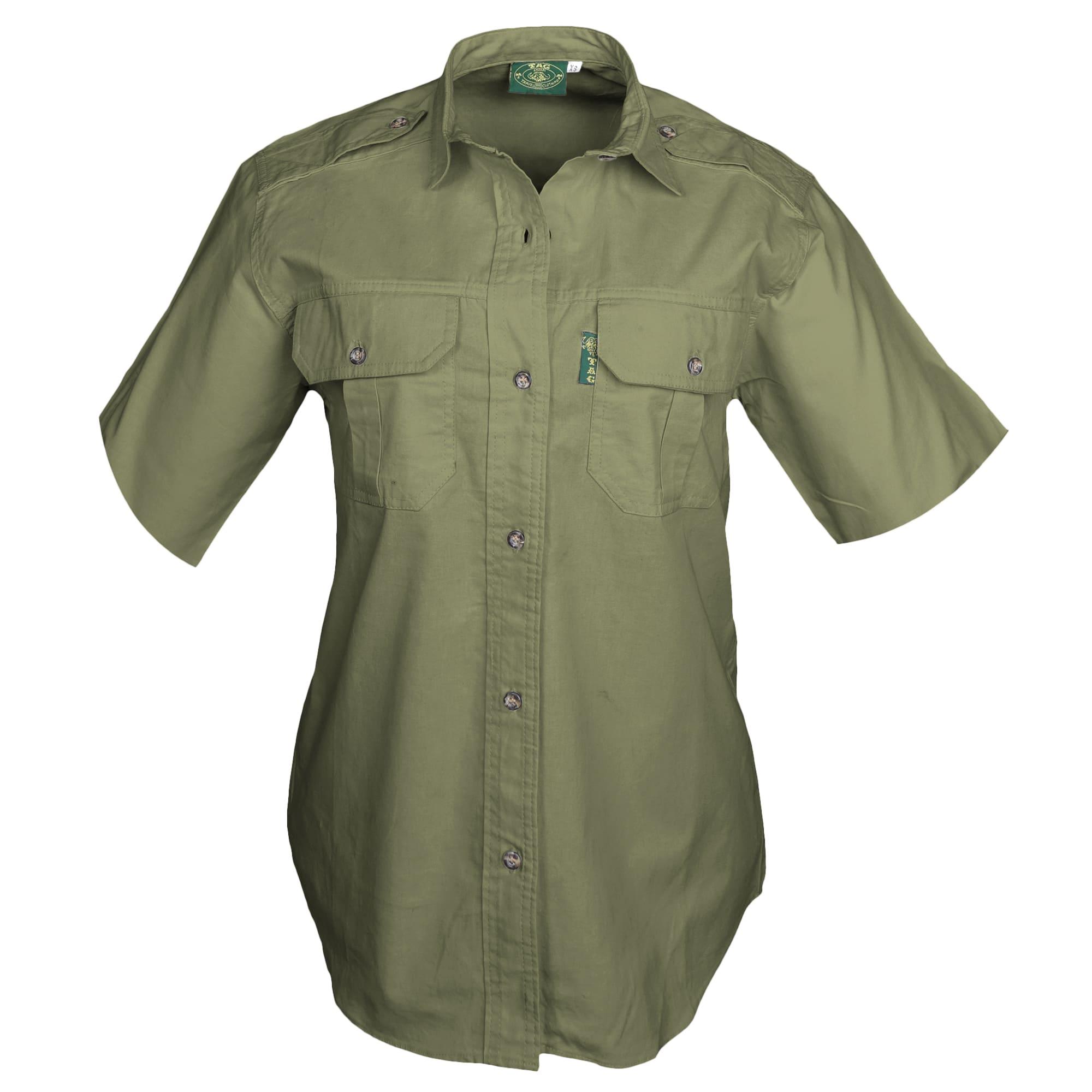 Tag Safari Women's Short Sleeve Trail Shirt