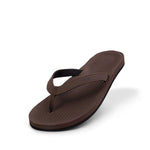 Indosole Women's ESSNTLS Vegan Flip Flops [Reused Tire Sole, Natural Rubber Arch Support, ENVRO Strap, Waterproof]