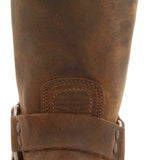 The Frye Company Womens Tan Harness 12R Size 11 Oiled Leather Boots