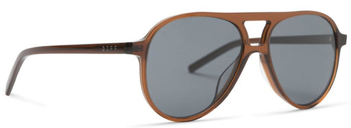 DIFF Eyewear Jett Whiskey + Grey Polarized Lens Sunglasses
