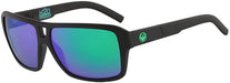 Dragon The Jam H2O Matte Black with Lumalens Green Ion Floatable Sunglasses