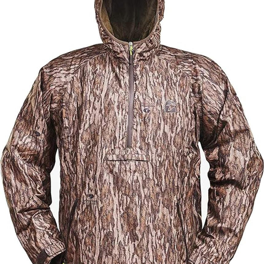 Gator Waders Men's 1/2 Zip Waterproof Fleece Lined Bog Hoodie