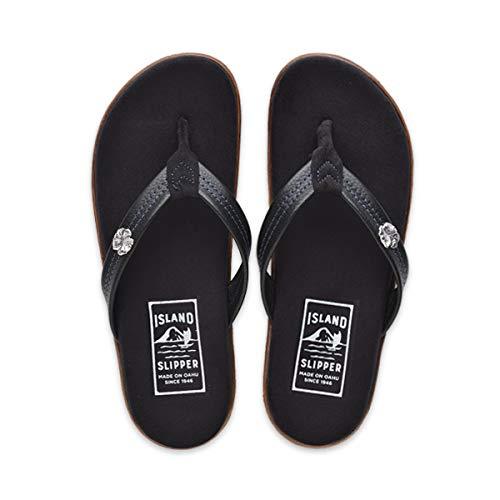 Island Slipper Women's Leather Thong Sandals