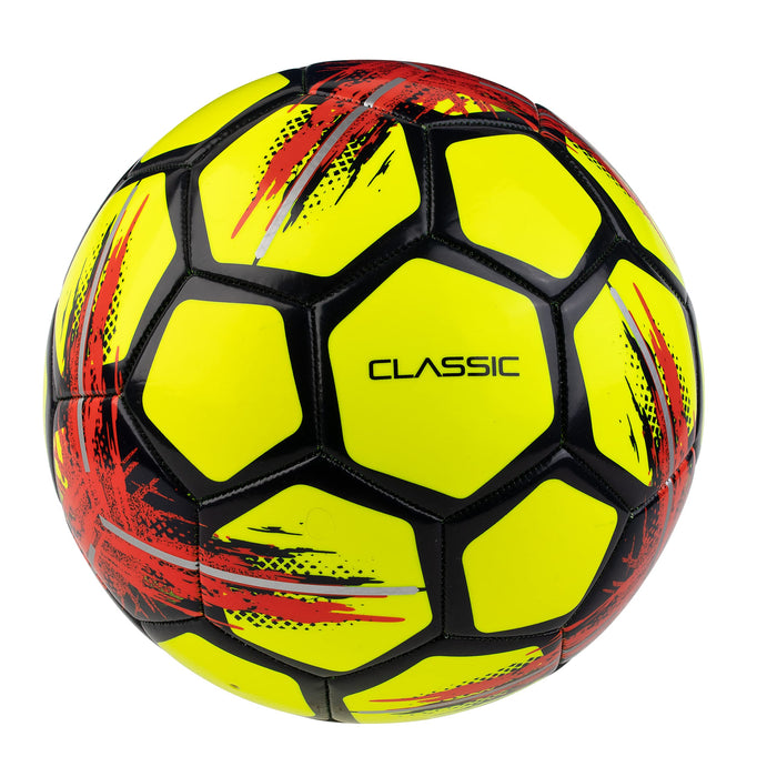 Select Classic V21 Yellow Size 5 Hand Sewn Soccer Ball