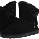 Bayton Women's Ellen Black Size 6 Faux Fur Fashion Boot - Sports by Sager