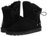 Bayton Women's Ellen Black Size 6 Faux Fur Fashion Boot