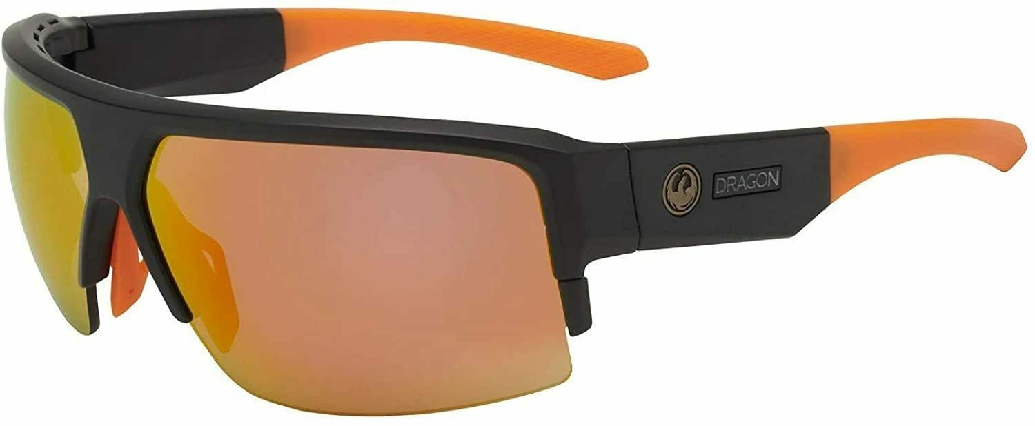 Dragon Ridge X Matte Black with Lumalens Orange Ion Lens Sunglasses