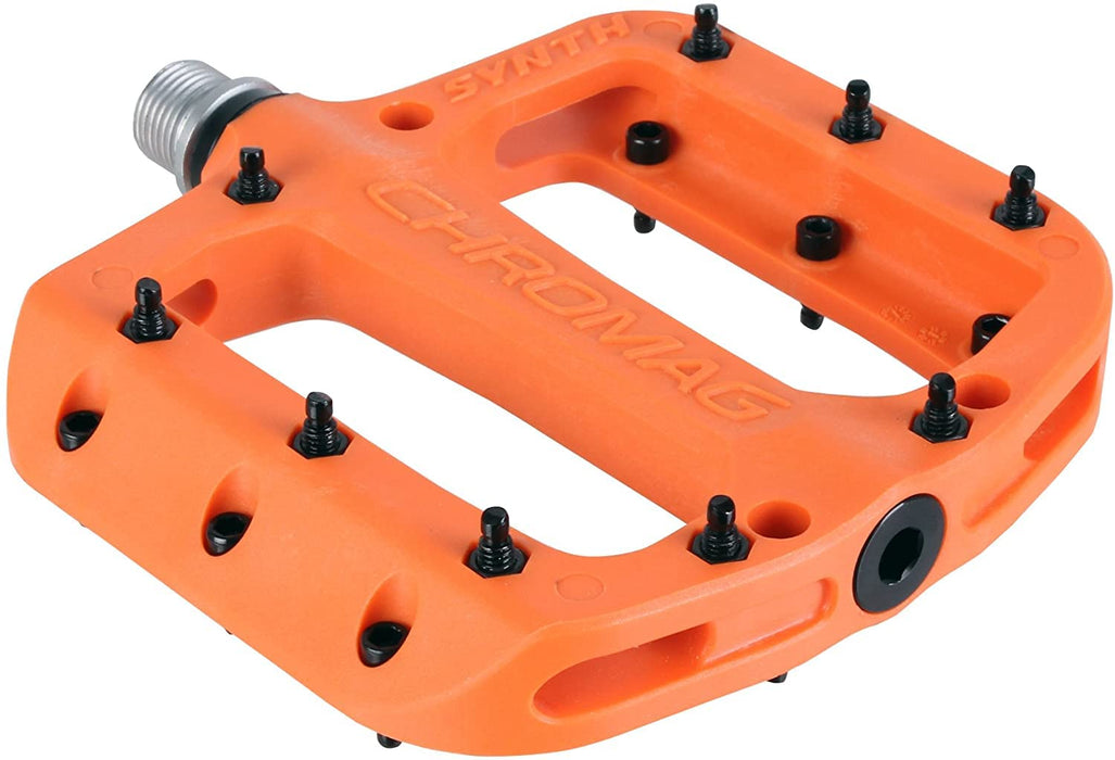 Chromag Synth Orange Nylon Body Platform Downhill Bike Pedal