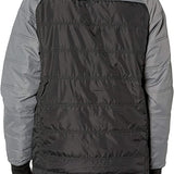 Cutter & Buck Men's Thaw Insulated Half Zip Packable Pullover Jacket (Black - X-Large)