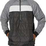 Cutter & Buck Men's Thaw Insulated Half Zip Packable Pullover Jacket (Black - X-Large)