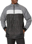 Cutter & Buck Men's Thaw Insulated Half Zip Packable Pullover Jacket (Black - Medium)