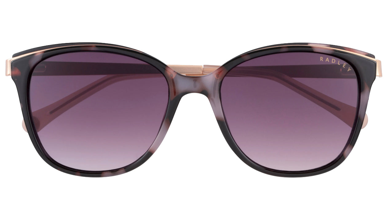 Radley London Women's Moira Pink/Rose Gold Cat Eye Sunglasses