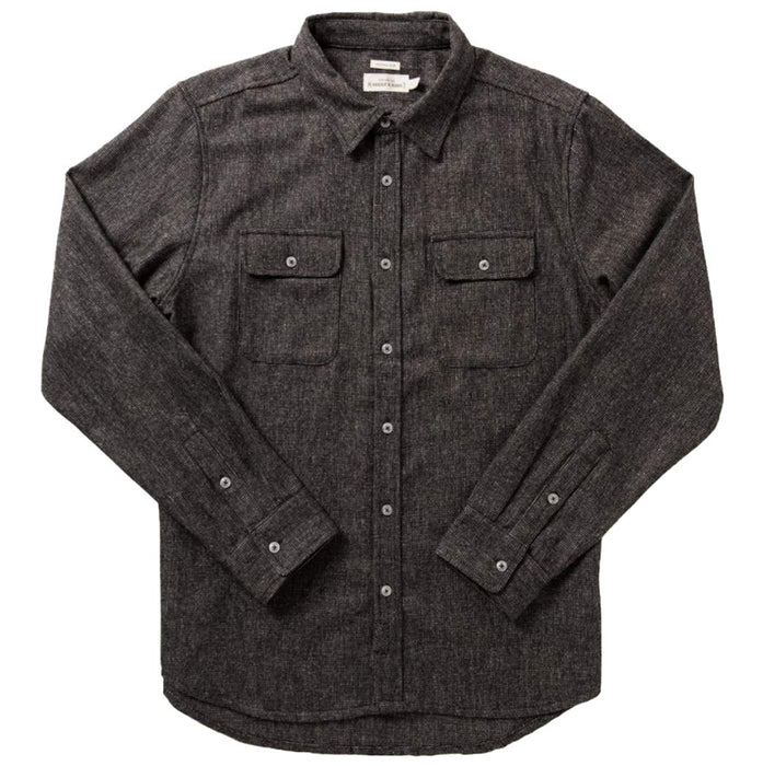 Bridge & Burn Men's Cole Black Multi Medium Long Sleeve Shirt