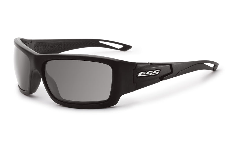 ESS Sunglasses Credence Black Frame Smoke Gray Lens EE9015-04 Military