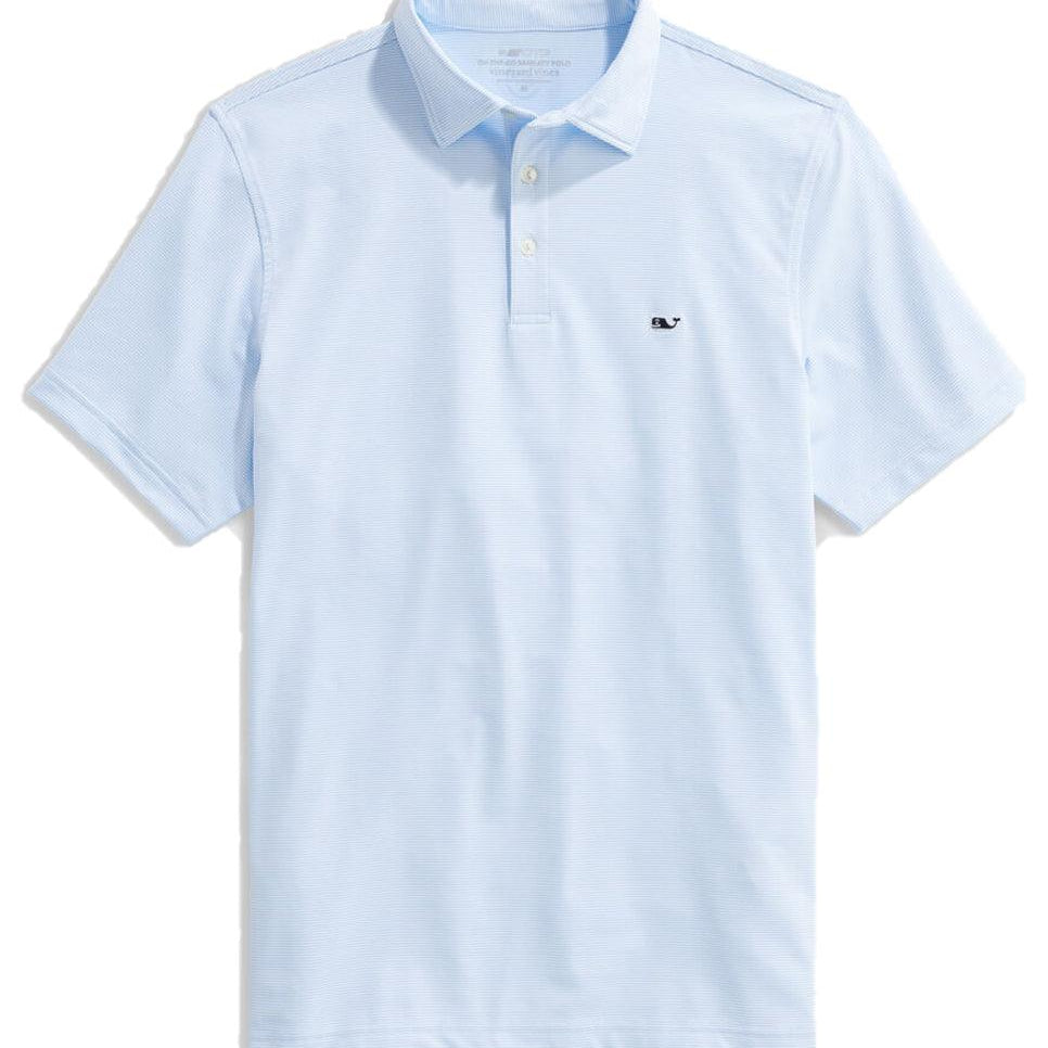 Vineyard Vines Men's St. Jean Stripe Sankaty Polo