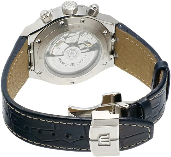 Maurice Lacroix Men's Aikon Automatic Silver 44 mm Chronograph Watch