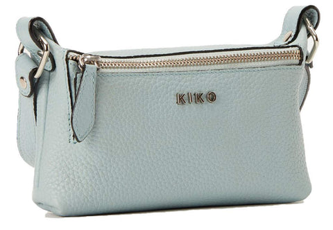 Kiko Leather Women's Simple Crossbody Aqua Genuine Leather Bag
