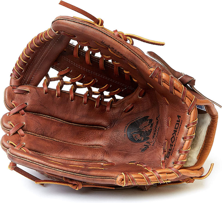Nokona Classic Walnut Modified Trap 12.75" Tan Lace Left Handers Baseball Glove