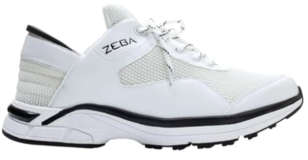 Zeba Men's Arctic White Size 13 Hands Free Slip-On Walking Shoes