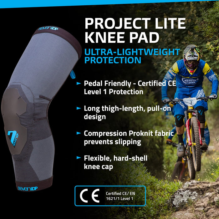 7iDP Racing Bike Adult Small Project Lite Knee Pads