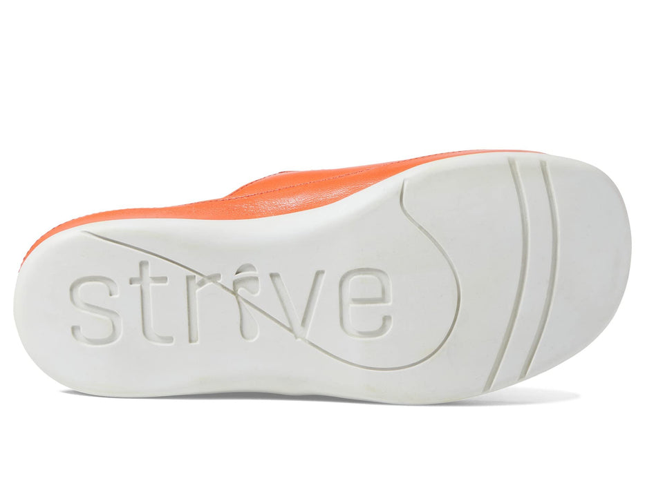 Strive Women's Capri II Orange Size 9 Built-in Arch Support Orthotic Sandal