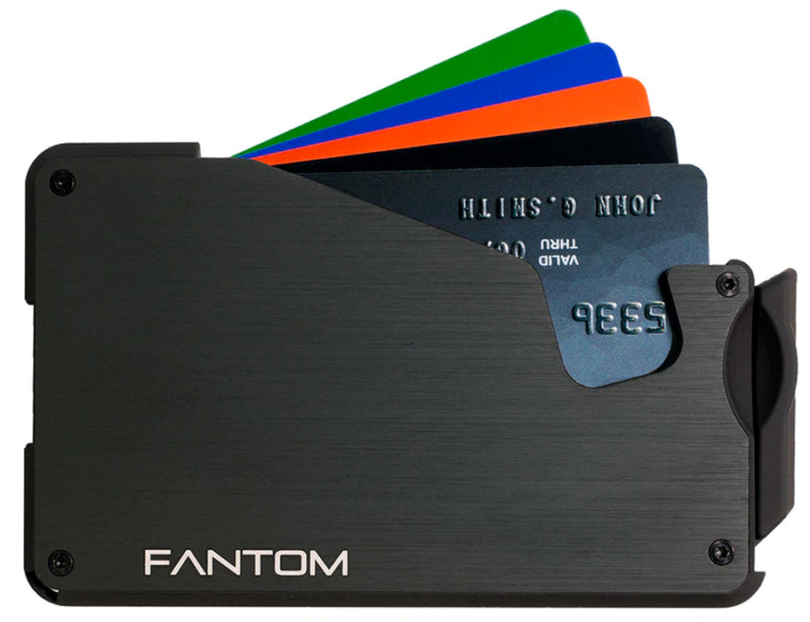 Fantom Wallet S 13 Slim Minimalist RFID Aluminum Wallet