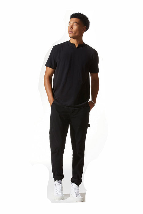 Good Man Brand Large Black Flex Pro Lite Focus Crew Neck Shirt