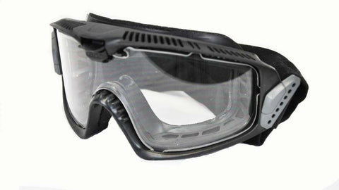 ESS Sunglasses Influx AVS Black Goggles with Adjustable Ventilation System