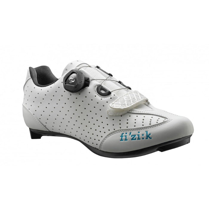 Fi'zi:k Road Shoes R3 Boa Donna White and Turquoise Triathlon Size 43/9.75