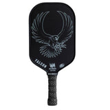 Wild Monkeys "FALCON-E" Elongated Midweight Raw Carbon Fiber Pickleball Paddle