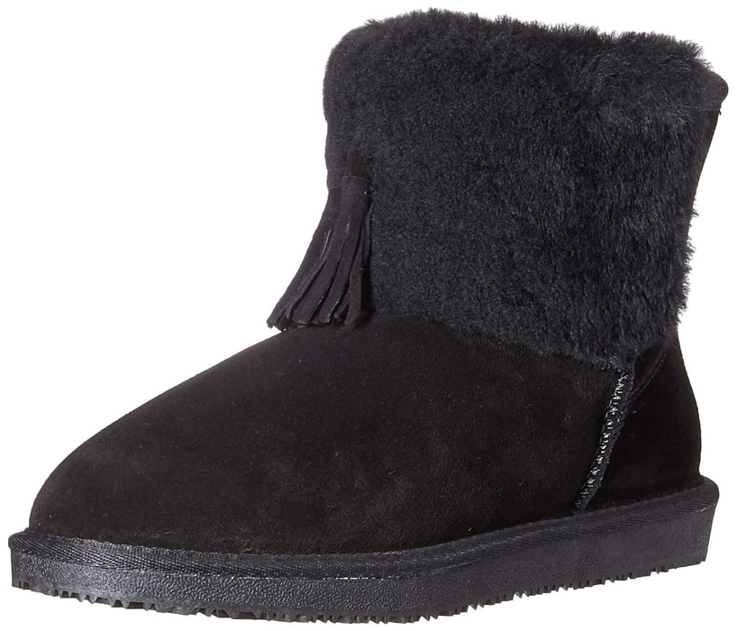 Bayton Women's Adak Black Size 5 Cuff Fashion Boot