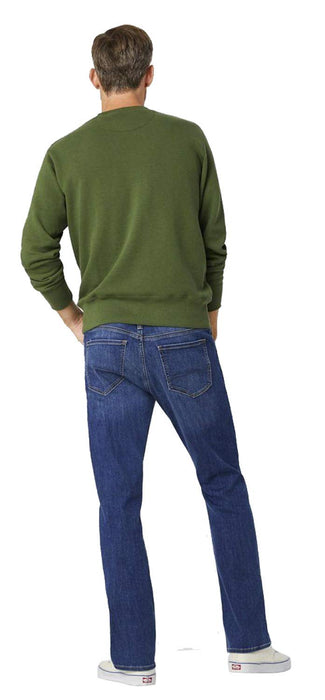 Mavi Men's Matt Size 32/32 Relaxed Rise Dark Brushed Williamsburg Jeans