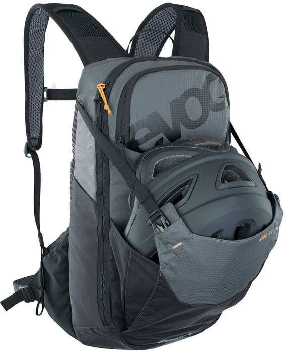 Evoc Ride 12 Hydration Bag 12L Bladder: Not Included (2L) Carbon/Grey Backpack