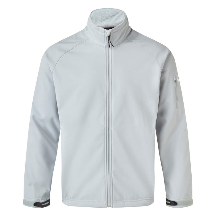 Gill Men's Soft Grey Small Team Softshell Waterproof Fleece Lined Jacket