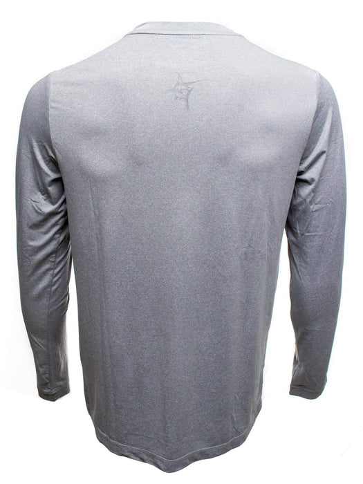White Water Medium Grey UltraFlex Breathable Long Sleeve Shirt