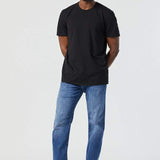 Mavi Men's Zach Mid Foggy Feather Blue Size 32/32 Straight Leg Regular Fit Jeans