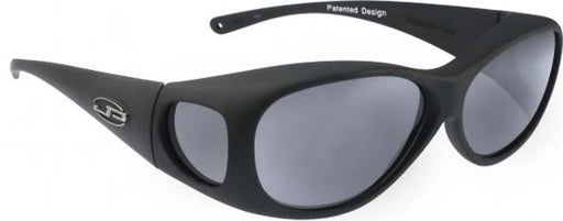 Jonathan Paul Fitovers Medium Lotus Matte Black Polarized Gray Sunglasses