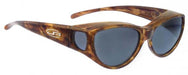 Jonathan Paul Fitovers Medium Ikara Tiger Eye Polarized Gray Sunglasses