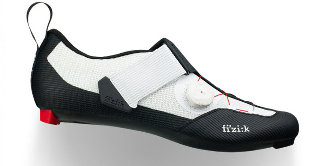 Fi'zi:k Transiro Infinito R3 Black and White Triathlon Size 48/13 Shoes