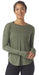 Glyder Women's Medium Moss Mood Tank Long Sleeve Shirt