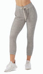 Glyder Women's Medium Mocha/Oatmilk Thermal Jogger Mid-Rise Cuffed Pants